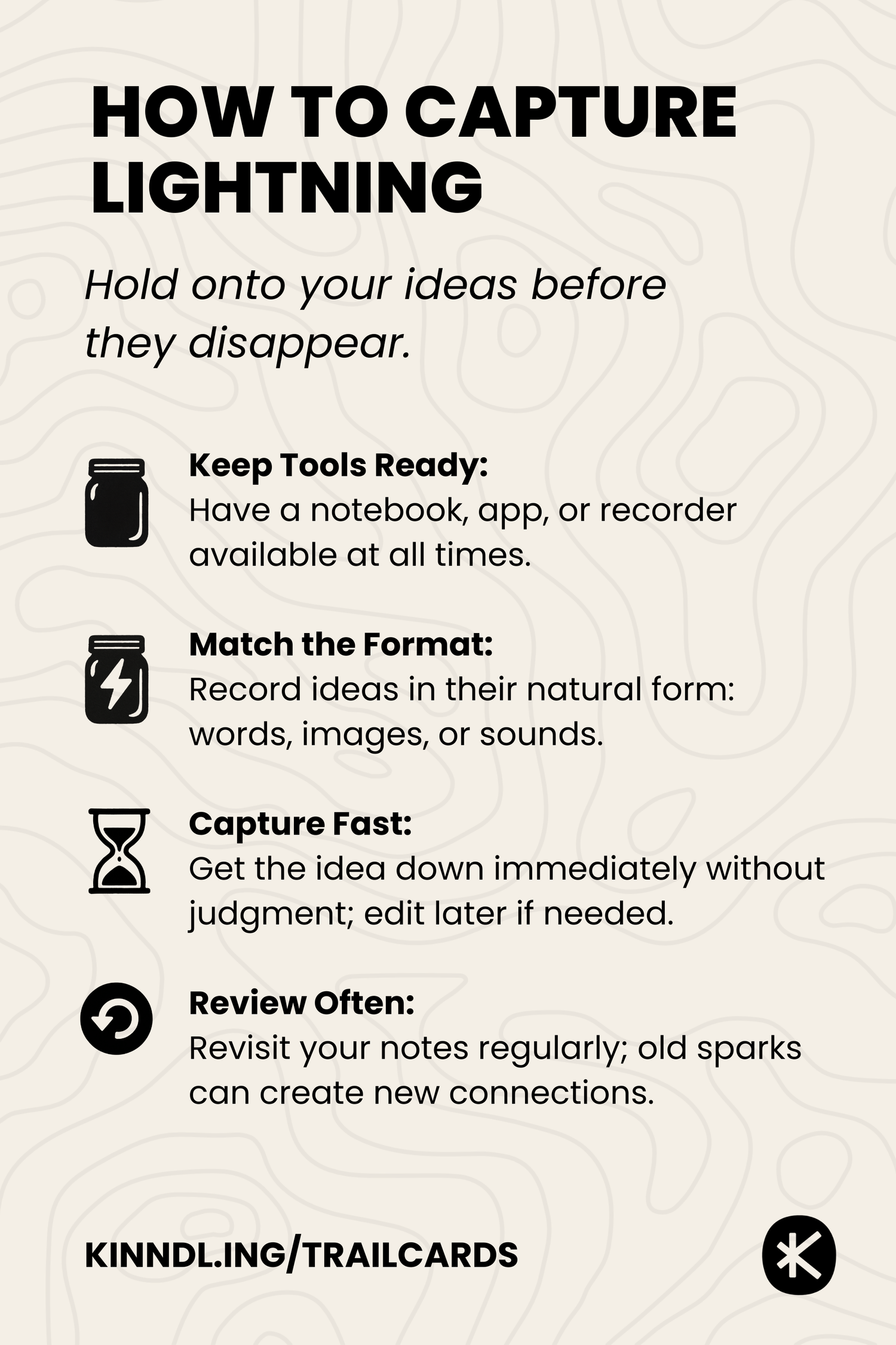 How to Capture Lightning
