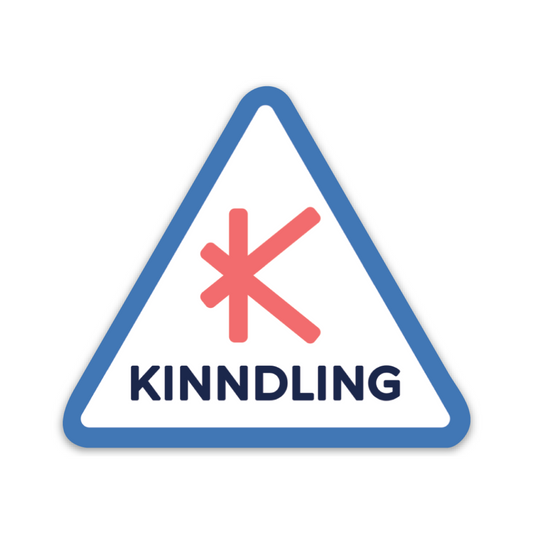 Triangle Spark Badge • Sticker