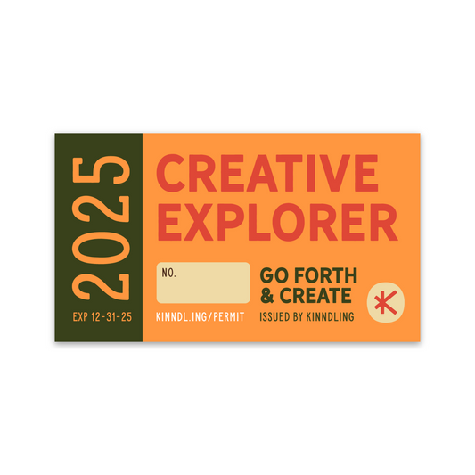Annual Creative Explorer Badge • Sticker