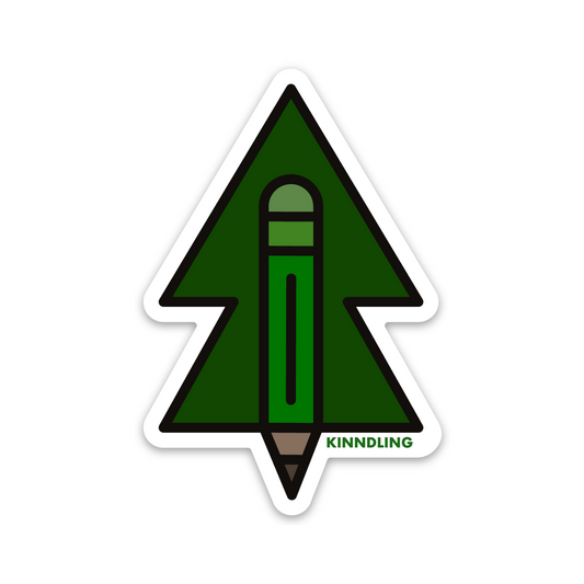 Pine Tree Pencil • Sticker