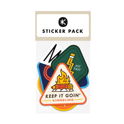 Badge-Inspired Sticker Pack